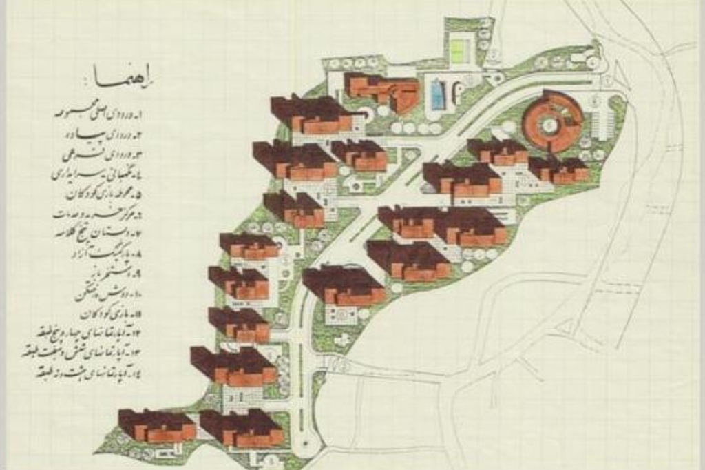 Master Plan of residential, agricultural, and industrial units in Amir Kabir and Mirza Kuchak Khan